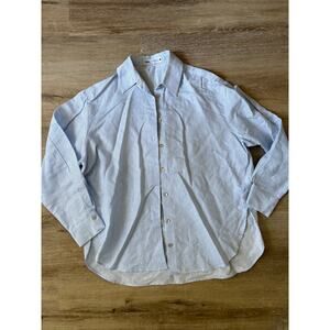 Zara Linen/ Cotton blend button up